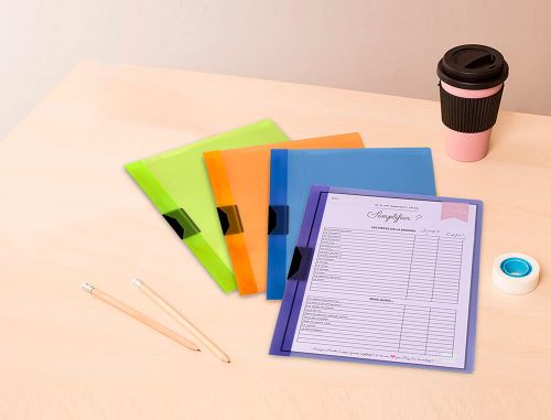 Bolsa dossier liderpapel com clip lateral din a4 verde 30 folhas , Liderpapel , 29323 , 4710581453039